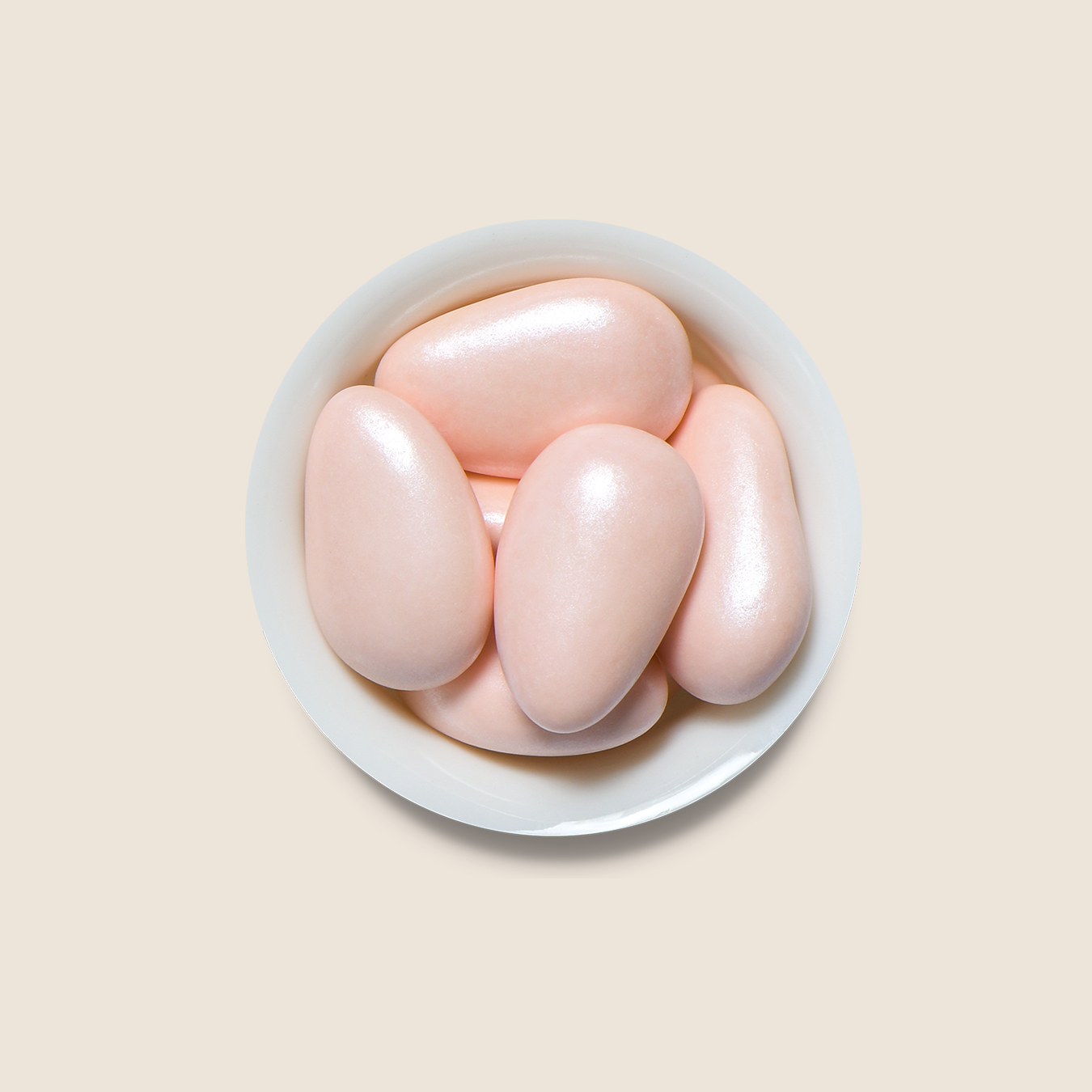 Sugar Coated Almond - Blush Pink Pearl