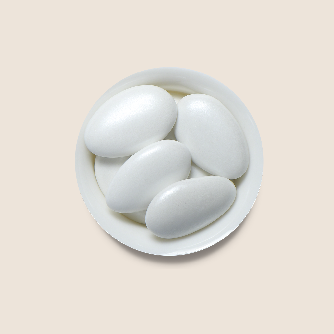 Sugar Coated Chocolate - White Pearl