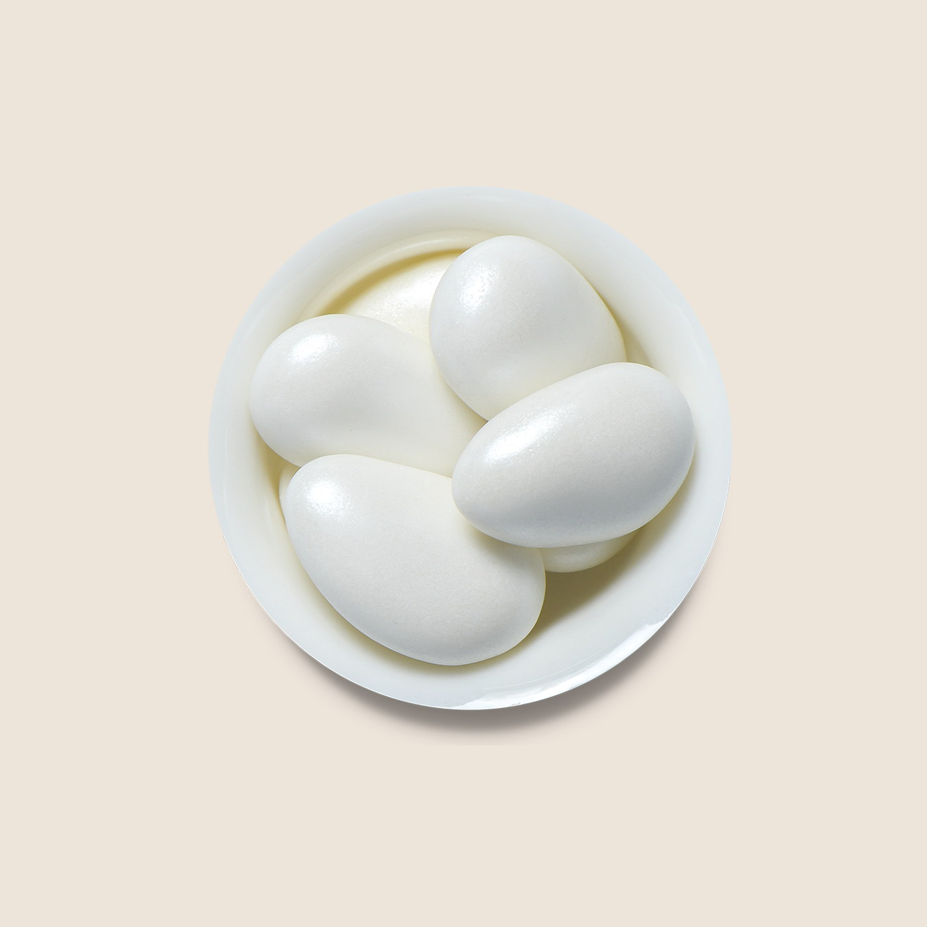 Sugar Coated Almond - White Pearl