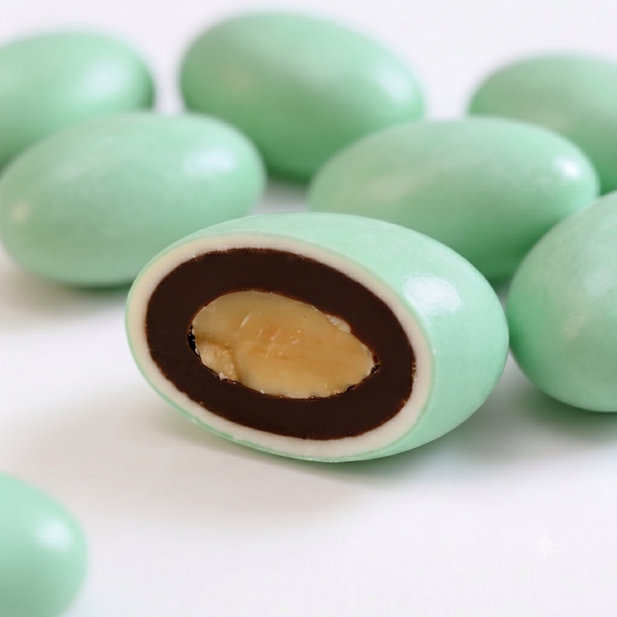 Sugared-Chocolate Almonds