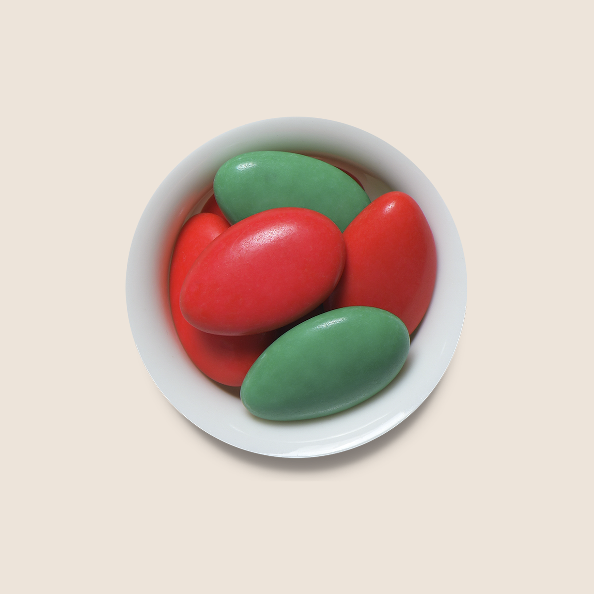Sugar Coated Chocolate - Red & Green