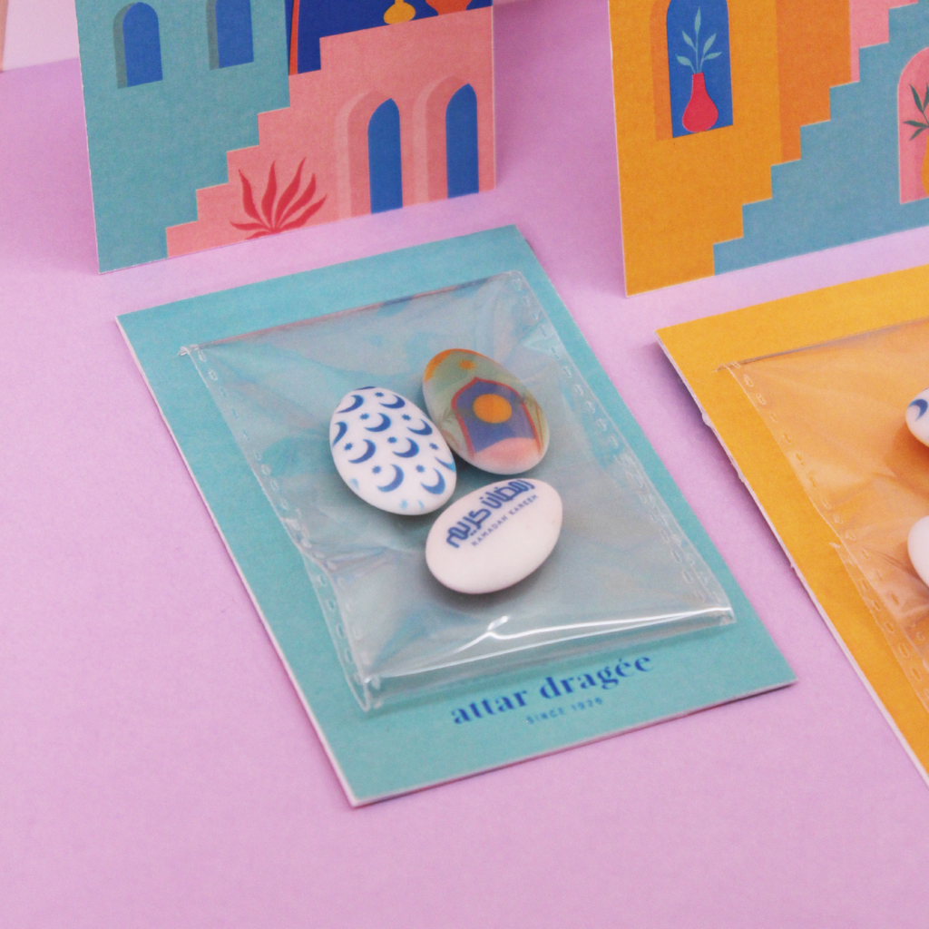 Printed Dragée Favor Cards