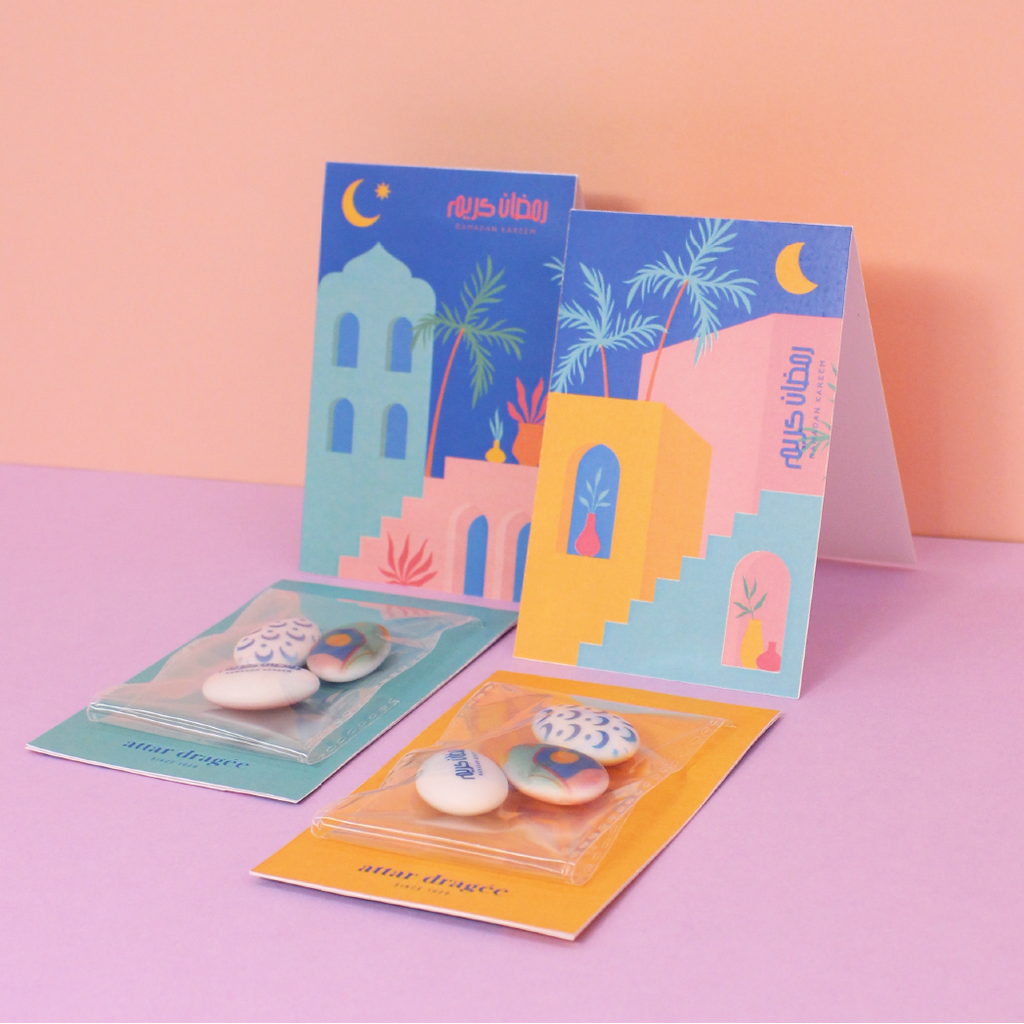 Printed Dragée Favor Cards